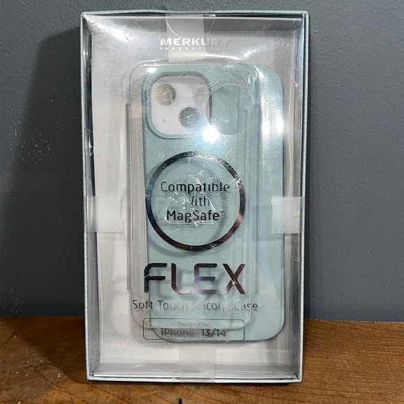 FLEX soft touch silicone case designed for iPhone 13/14 compatible with MagSafe - Picture 6 of 6